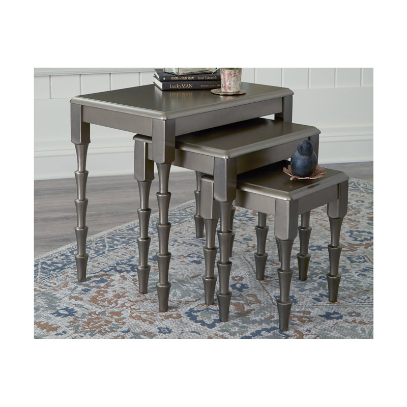 Ensemble de 3 tables d'appoint Doniqua