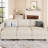 Hursey Rectangle Corduroy Sofa Bed Storage Couch Sleeper Convertible Different Shape Modular Sectional Sofa With Adjustable Armrest Backrest Movable Ottoman-891425528