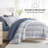 7-Piece Bedding Bundle - Pattern Comforter and Sheet Set-99311869-99311868