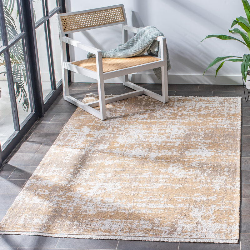 Augustine Performance Abstract Rug, Rectangle 4'5" x 6'5"
