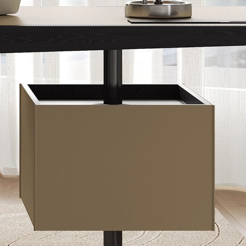 Bureau de luxe italien léger, H 29,53 po x l 70,87 po x P 27,56 po