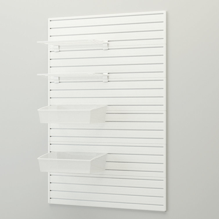 Flow Wall Shelf And Jumbo Hard Bin Starter