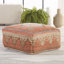 Pouf cubique intérieur / extérieur Jaipur Living Ember