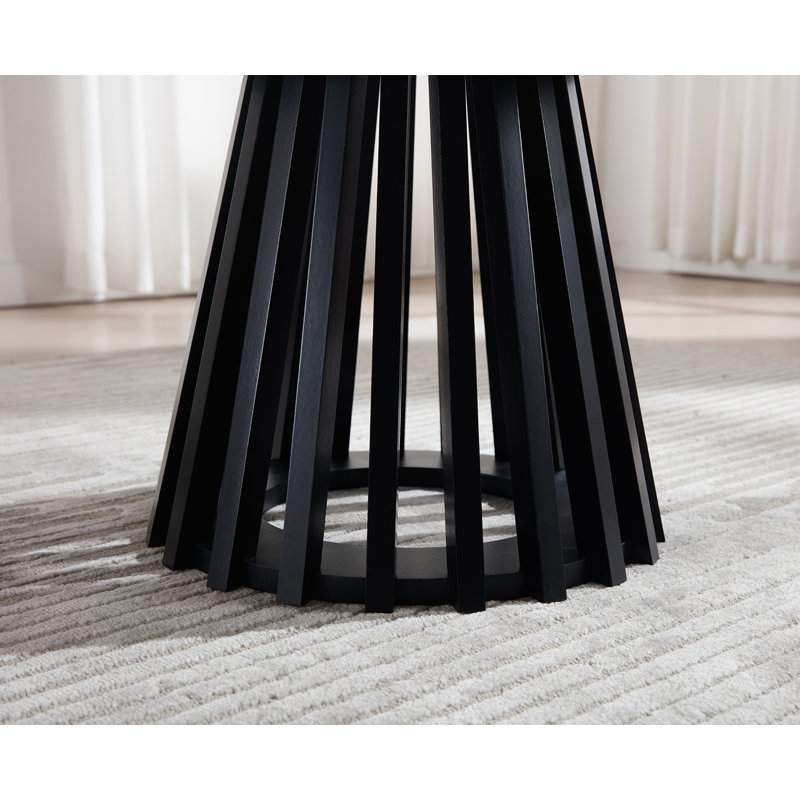 Table basse Rilma, Noir