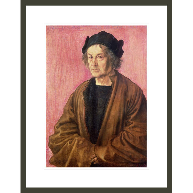 «Albrecht Durer's Father» par Albrecht Dürer, impression giclée sur cadre, H 21,75 po x l 17,09 po