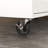 White Foldable Rolling Kitchen Cart