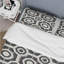 Ensemble de housse de couette noir blanc Midcentury - Midcentury-109174223