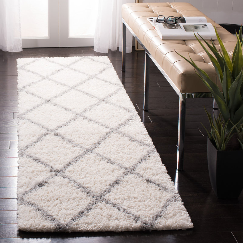 Dubay Shag Performance Geometric Rug, Runner 2'3" x 7'