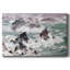 Tempête à la belle-toile tendue avec châssis-734745428