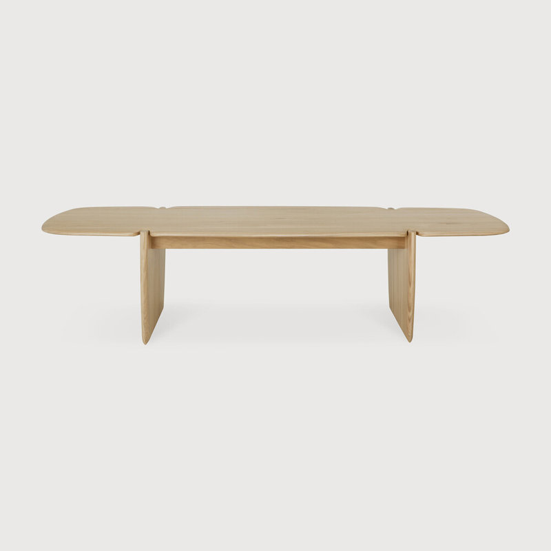 Pi Solid Wood Coffee Table, Oak