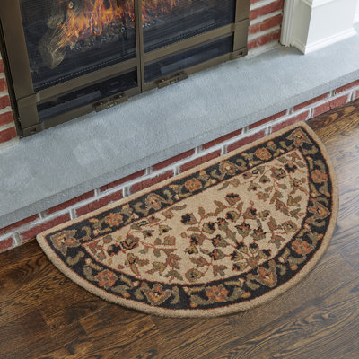 Tapis 100% laine touffeté à la main Hearth
