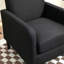 Fauteuil d'appoint moderne avec structure en bois massif-295944885