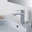 Robinet pour salle de bain à un trou avec finition chromée moderne Blossom-36585961