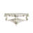 ACME Vendome Coffee Table (Square), Antique Pearl Finish