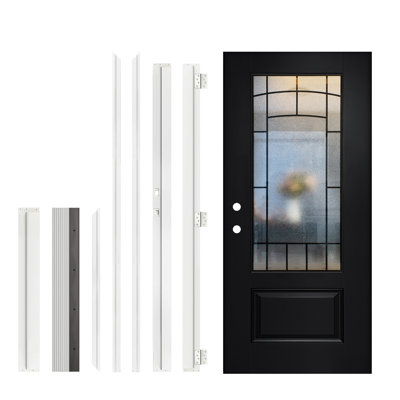 36'' x 80"Fiberglass Entry Door Frame,Right hand inswing 4-9/16 Fiberglass Door Jambs(Just Door Frame)