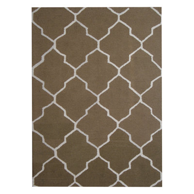 Wool Geometric Indoor Rug
