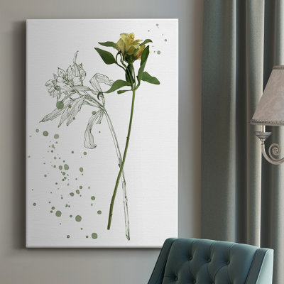 «Botany Flower I», impression sur toile tendue