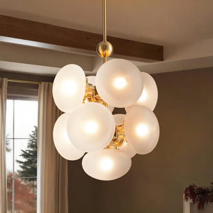 Lustre moderne à 9 lumières Velluno 