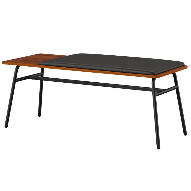 Akhira Faux Leather Upholstered Bench