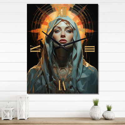 Horloge murale radieuse