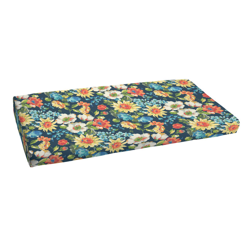 Outdoor 3'' Bench Cushion, 3" H x 48" W x 19" D