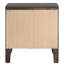 Table de chevet 2 tiroirs Grey Oak-286062350