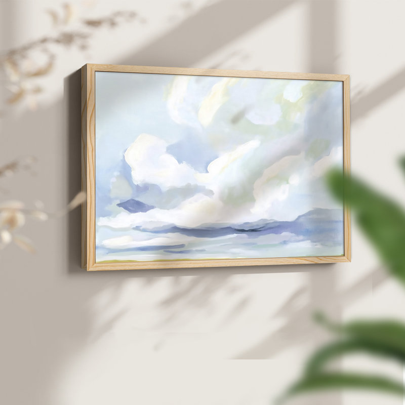 Série paysage - LV III - Reproduction encadrée - Restickable, H 11 po x l 14 po, Naturel