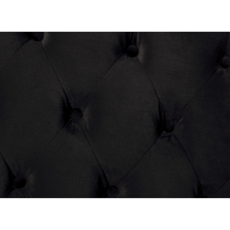 Structure de lit Eastern King, Noir