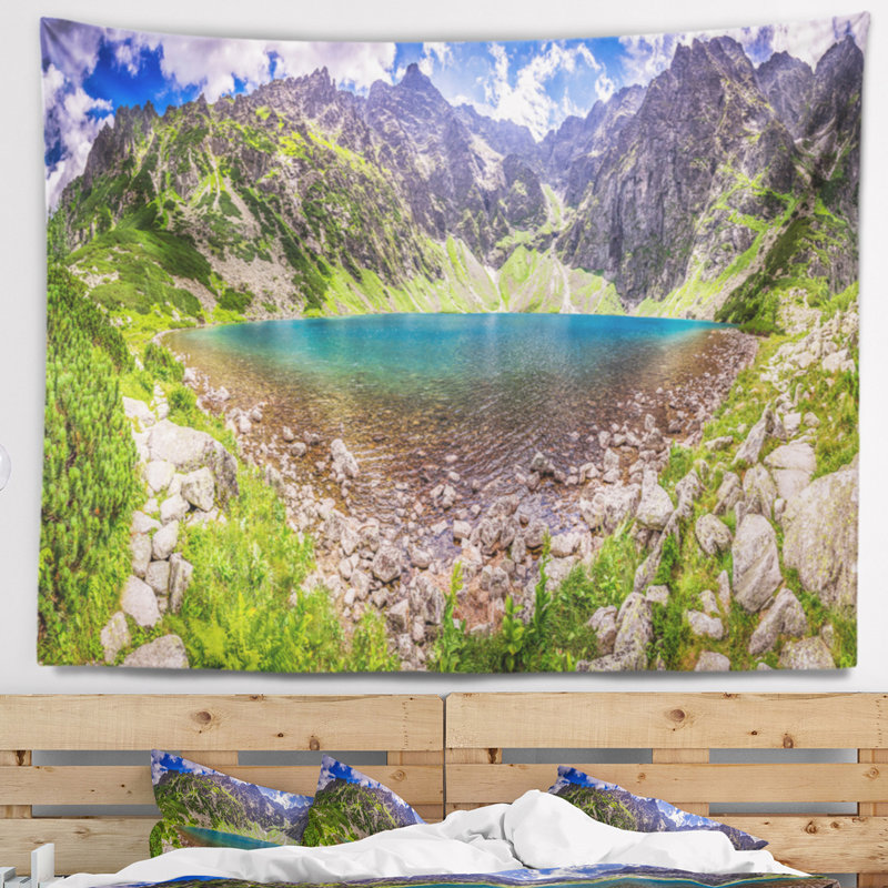 Polyester Tapestry, 50" H x 60" W