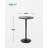 Round Metal Base Dining Table-97807354-97807355-97807353