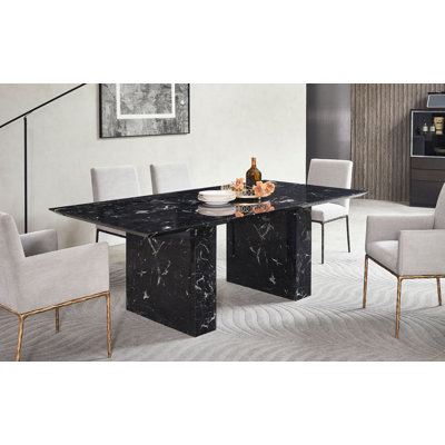 Marble Top Dining Table