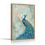 Ensemble de 1 tableau sur toile à motif de paon-130586382-130586377