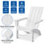 Chaise Adirondack pliante en PEHD Buvana-1801282355
