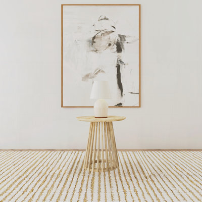 Table d'appoint ronde Natural Mango