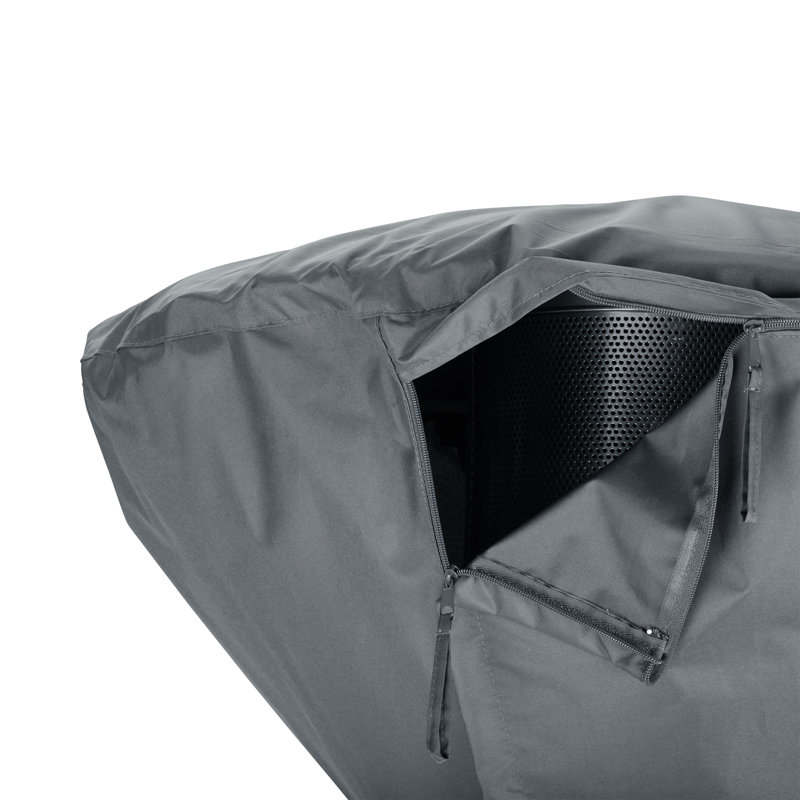 Modern Leisure Renaissance Stand-Up Patio Heater Cover, 32" Diameter x 18.5" Diameter x 95"H, Gray