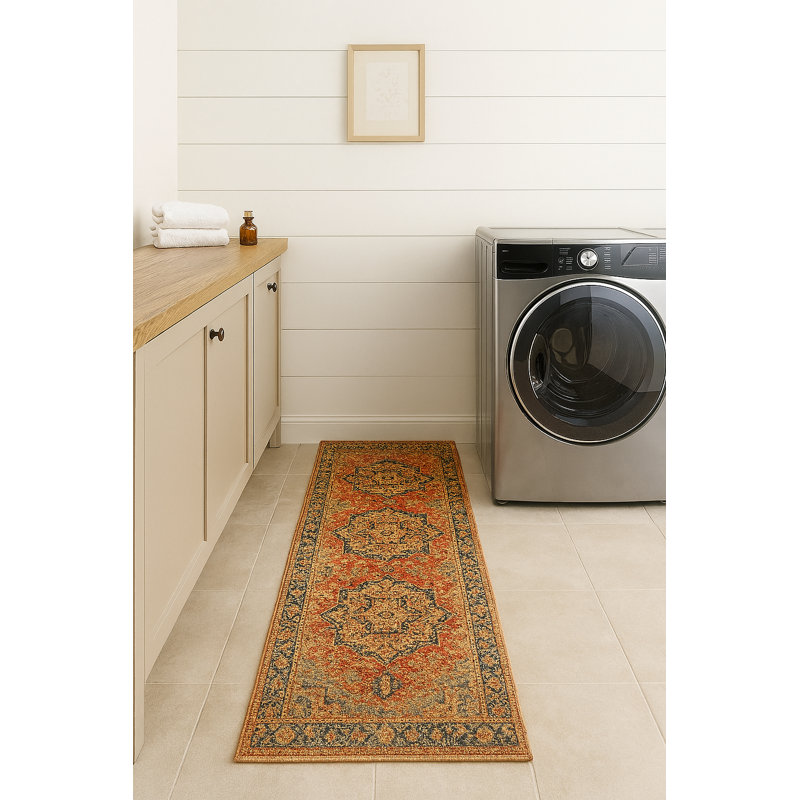 Crafters & Weavers Collection Serapi, Tapis de couloir 2 pi 7 po x 9 pi