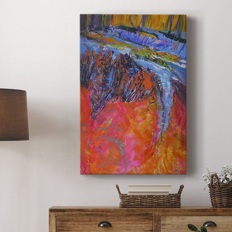 Vibrant Flow I - Gallery Cavas, H 18 po x l 12 po