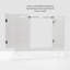 Clear Freestanding Pet Gate with Door 36"w x 30"h-749663428