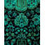 Tapis noué à la main unique en son genre Holsworth - vert
