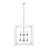 5 - Light White Lantern Pendant