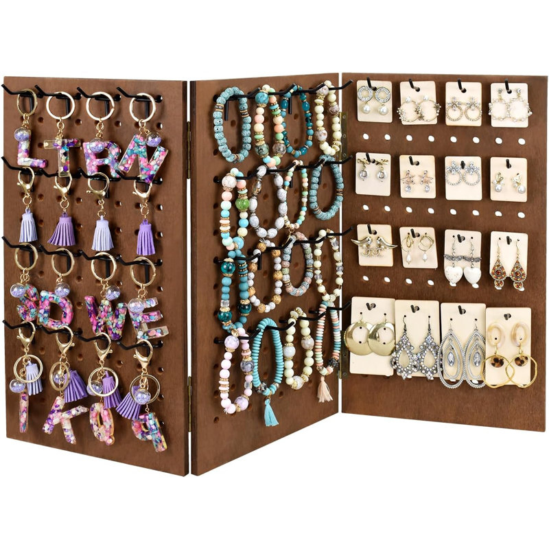 Curtissa Wood Jewellery Stand +