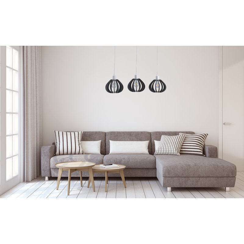 Parma 3 - Light Kitchen Island Pendant, Grey