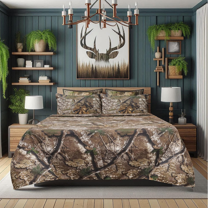 Ensemble de draps Realtree Edge Camo, King
