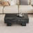 Modern Simple Marble Texture MDF Coffee Table - 43.3"X21.6"X17.2" Practical Model.Making It An Ideal Addition To Any Living Room Or Apartment-114197635