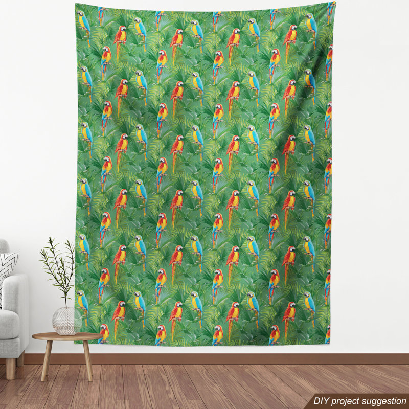 Tissu jungle, l 58 po x L 180 po