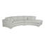 Michael Weiss 2-Piece Curved Sectional-73670560-73670612-99923844