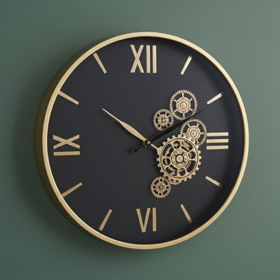 Exeter Metal Wall Clock