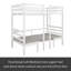 Lit mezzanine simple avec tiroirs Kaidynn Kids