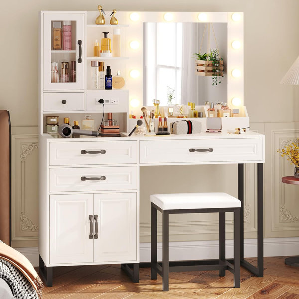 Mercer41 Yosefa Vanity & Reviews | Wayfair