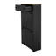 Armoire de rangement fonctionnelle pour chaussures avec 3 tiroirs et couloir à finition en grain de bois-432427957-432427959